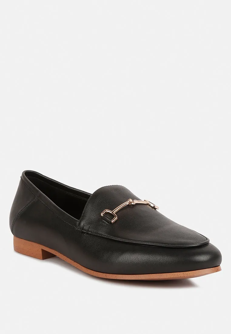 Dareth Horsebit Flat Heel Loafers By Ruw