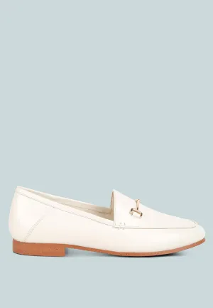 Dareth Horsebit Flat Heel Loafers By Ruw