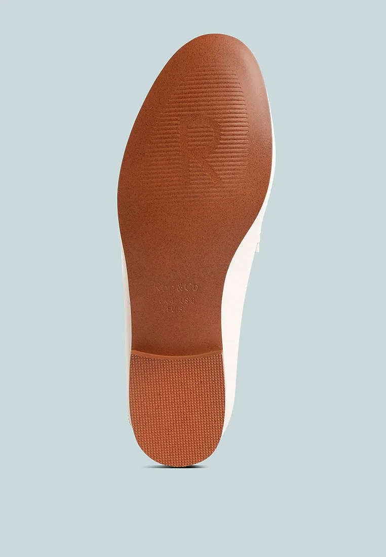 Dareth Horsebit Flat Heel Loafers By Ruw