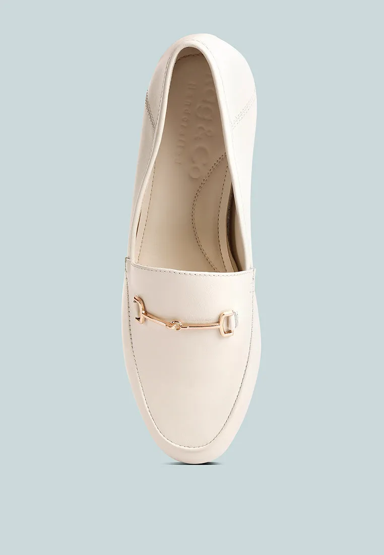 Dareth Horsebit Flat Heel Loafers By Ruw