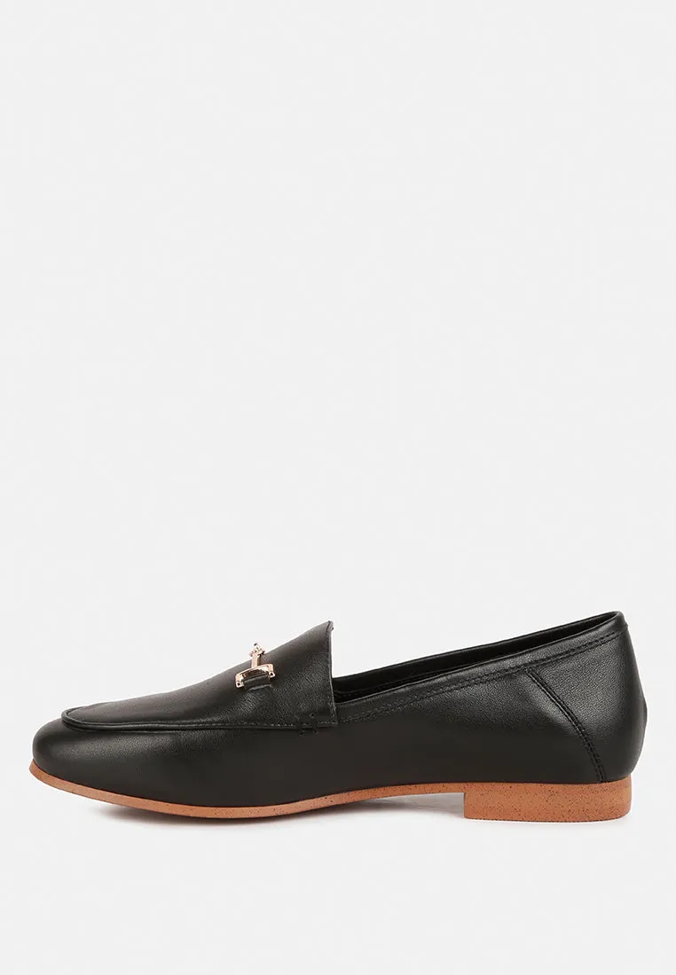 Dareth Horsebit Flat Heel Loafers By Ruw