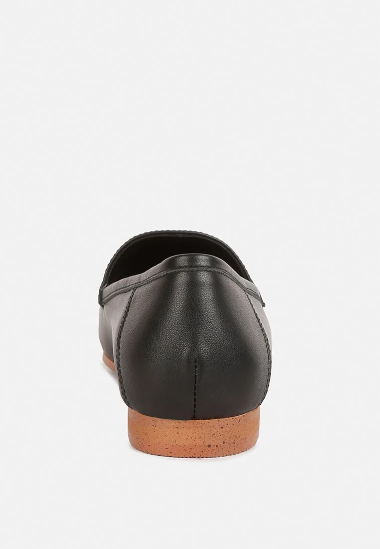 Dareth Horsebit Flat Heel Loafers By Ruw