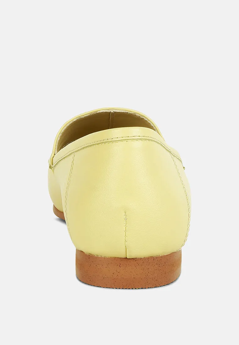 Dareth Horsebit Flat Heel Loafers By Ruw
