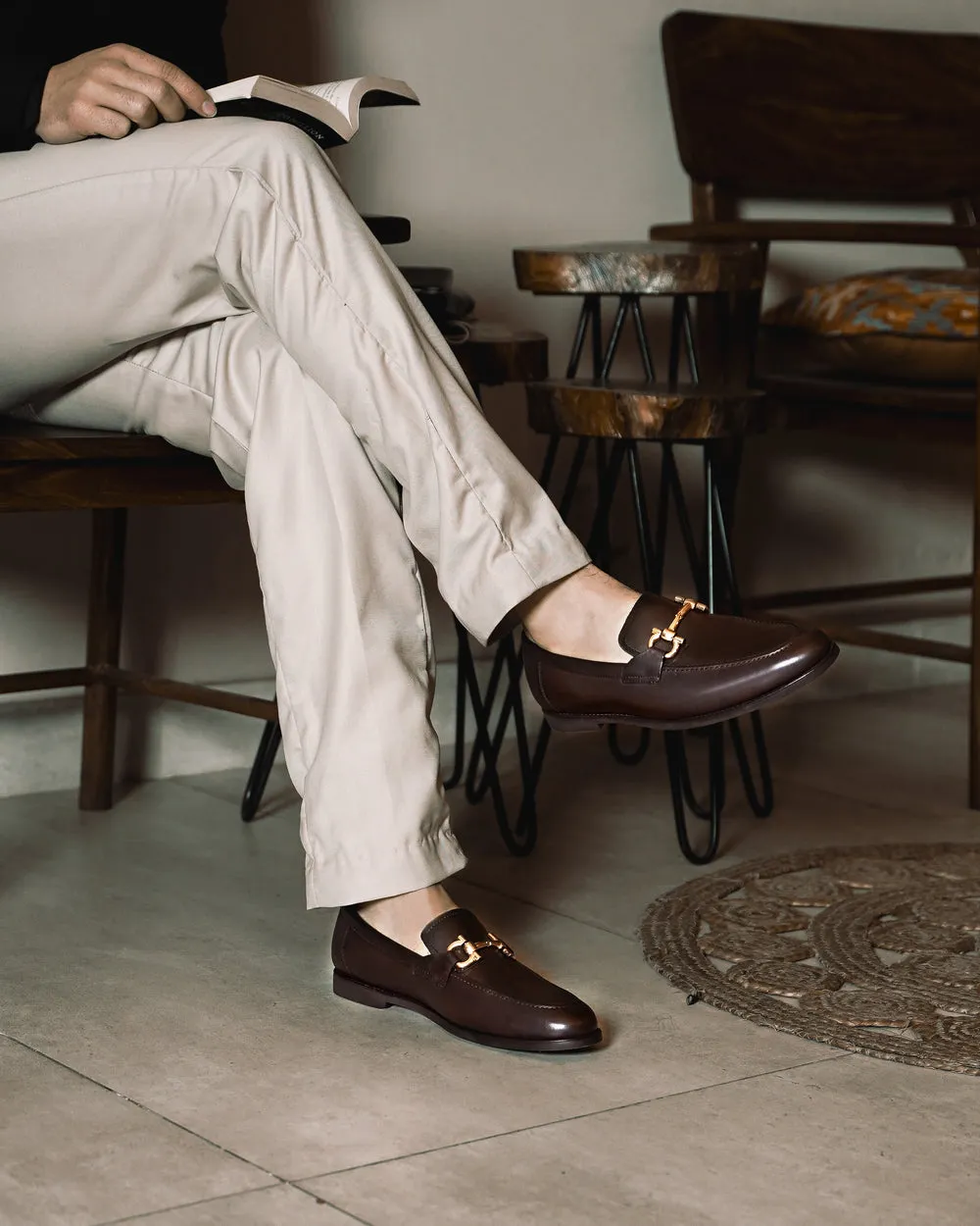 Dark Brown Loafers