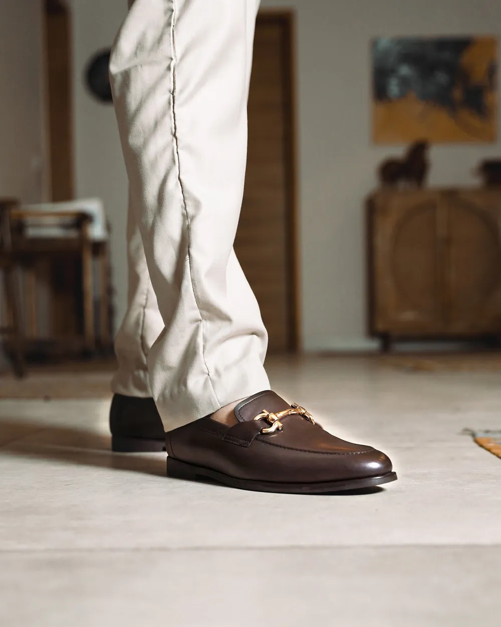 Dark Brown Loafers