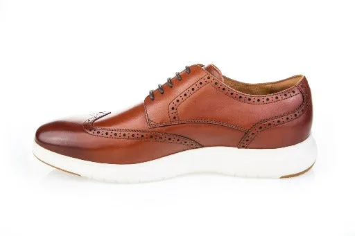 Dash Wingtip Oxford Cognac