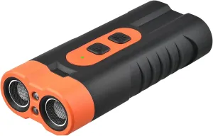 Dog Sonic Bark Deterrent 2025,Rechargeable Dual Head Dog Repeller,Safe 25KHz Sonic Frequency Transmitter,Anti Bark Device for Dogs,Professional Dog Training Tool within 50ft,LED Barking Silencer.
