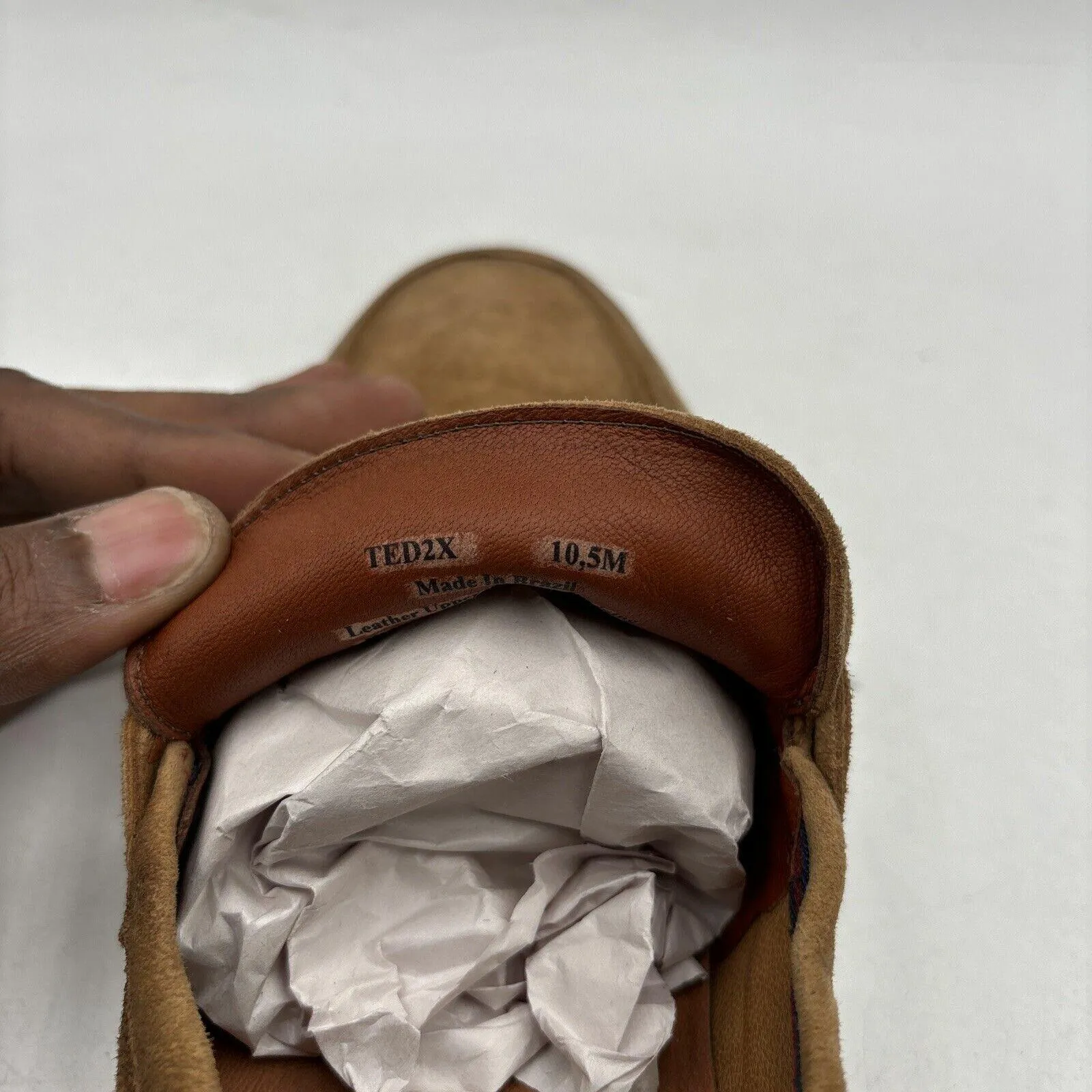 Donald Pliner TED2X Tan Suede Round Toe Slip On Horsebit Loafers, Size 10.5M - Very Good