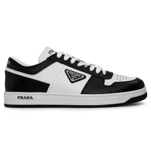 Downtown Leather Low Top White Black Sneaker