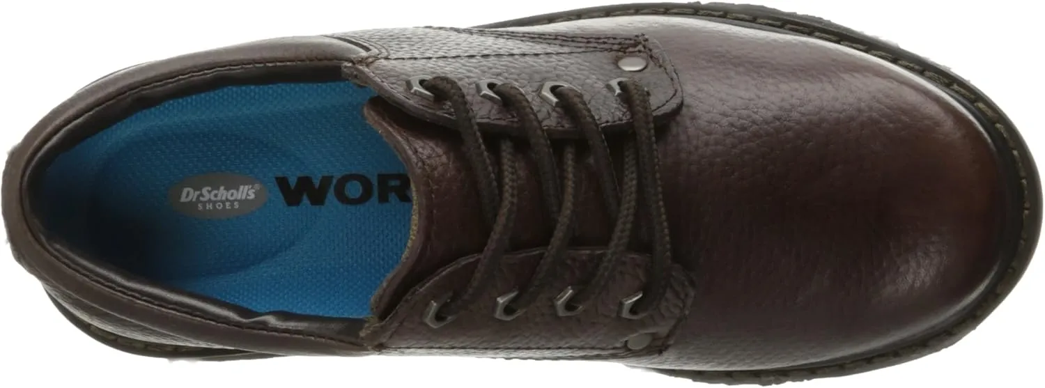 Dr. Scholl's Shoes Men's Harrington II Slip Resistant Work Oxford