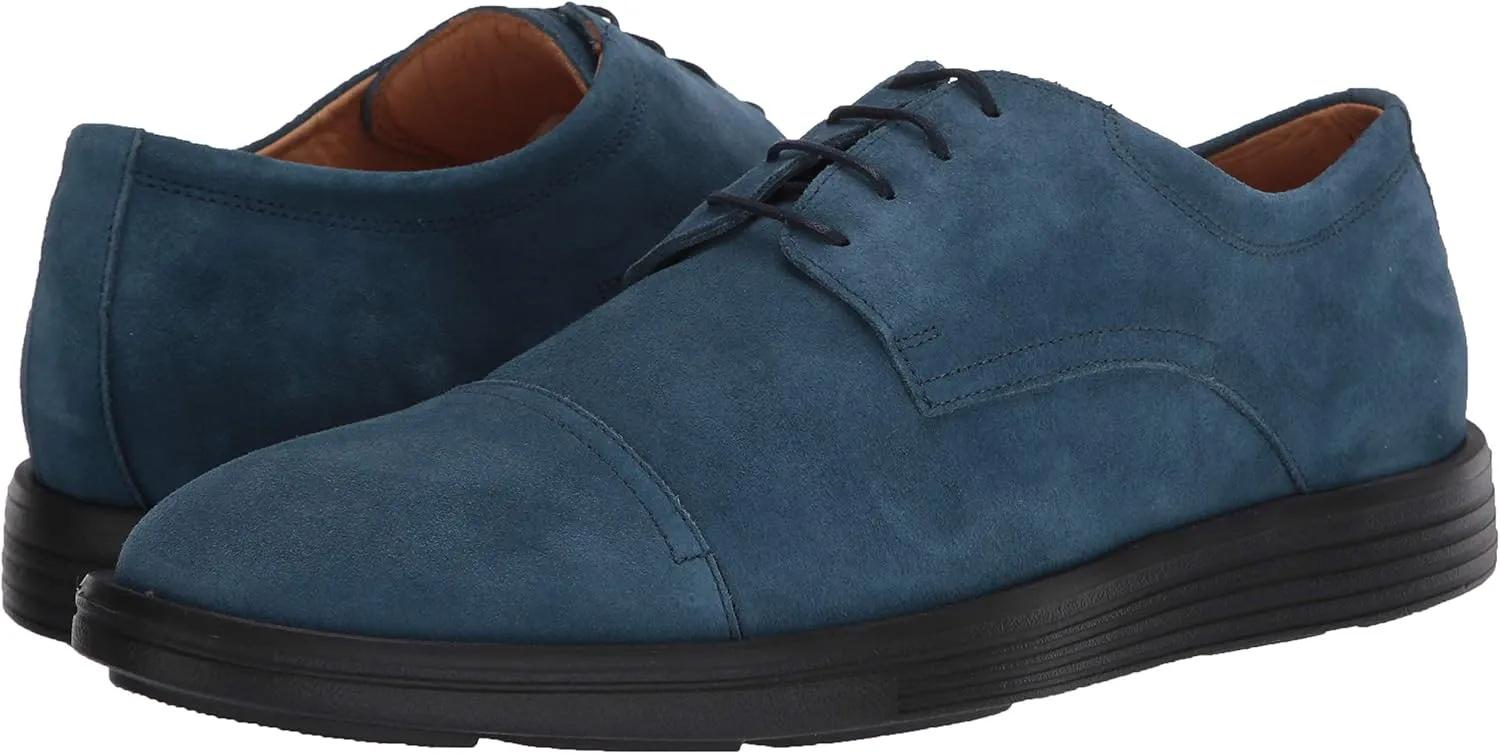 Driver Club USA Men's Leather Made in Brazil Eva Lightweight Oxford with Captoe Detail