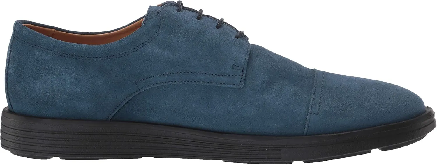 Driver Club USA Men's Leather Made in Brazil Eva Lightweight Oxford with Captoe Detail