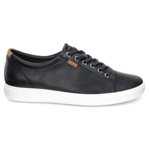 Ecco Soft 7 Low Cut Leather Women's Trainers - UK 8-8.5 - US 11-11.5 Women - EU 42