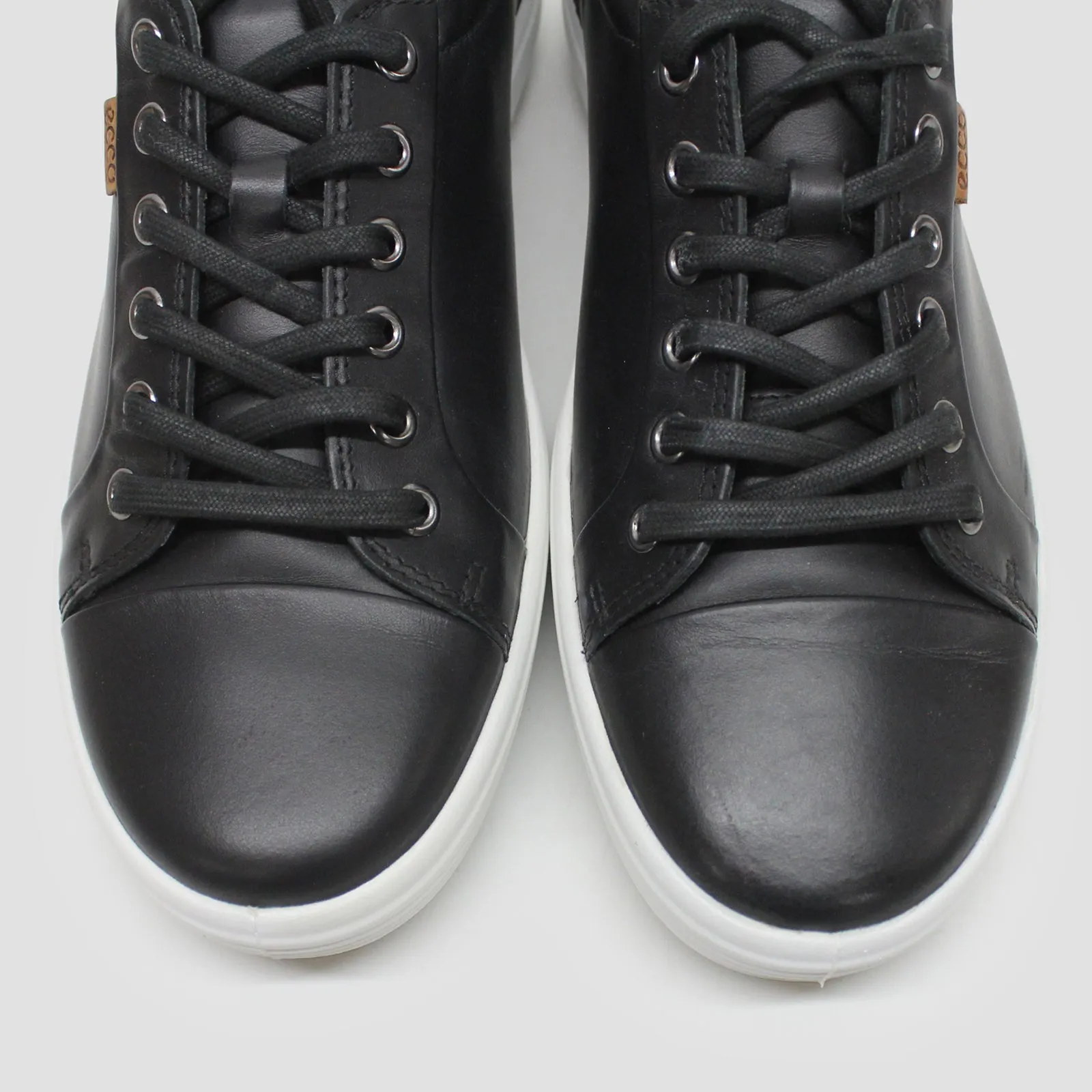 Ecco Soft 7 Low Cut Leather Women's Trainers - UK 8-8.5 - US 11-11.5 Women - EU 42