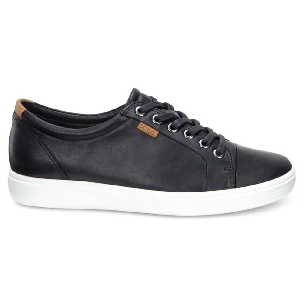 Ecco Soft 7 Low Cut Leather Women's Trainers - UK 8-8.5 - US 11-11.5 Women - EU 42