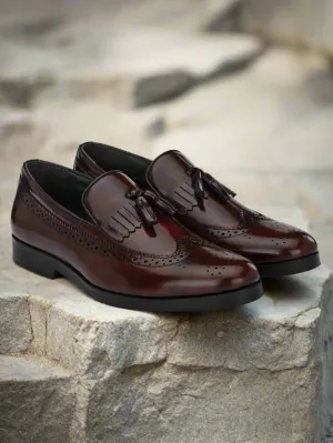 Eden Kilt Tassel Loafers
