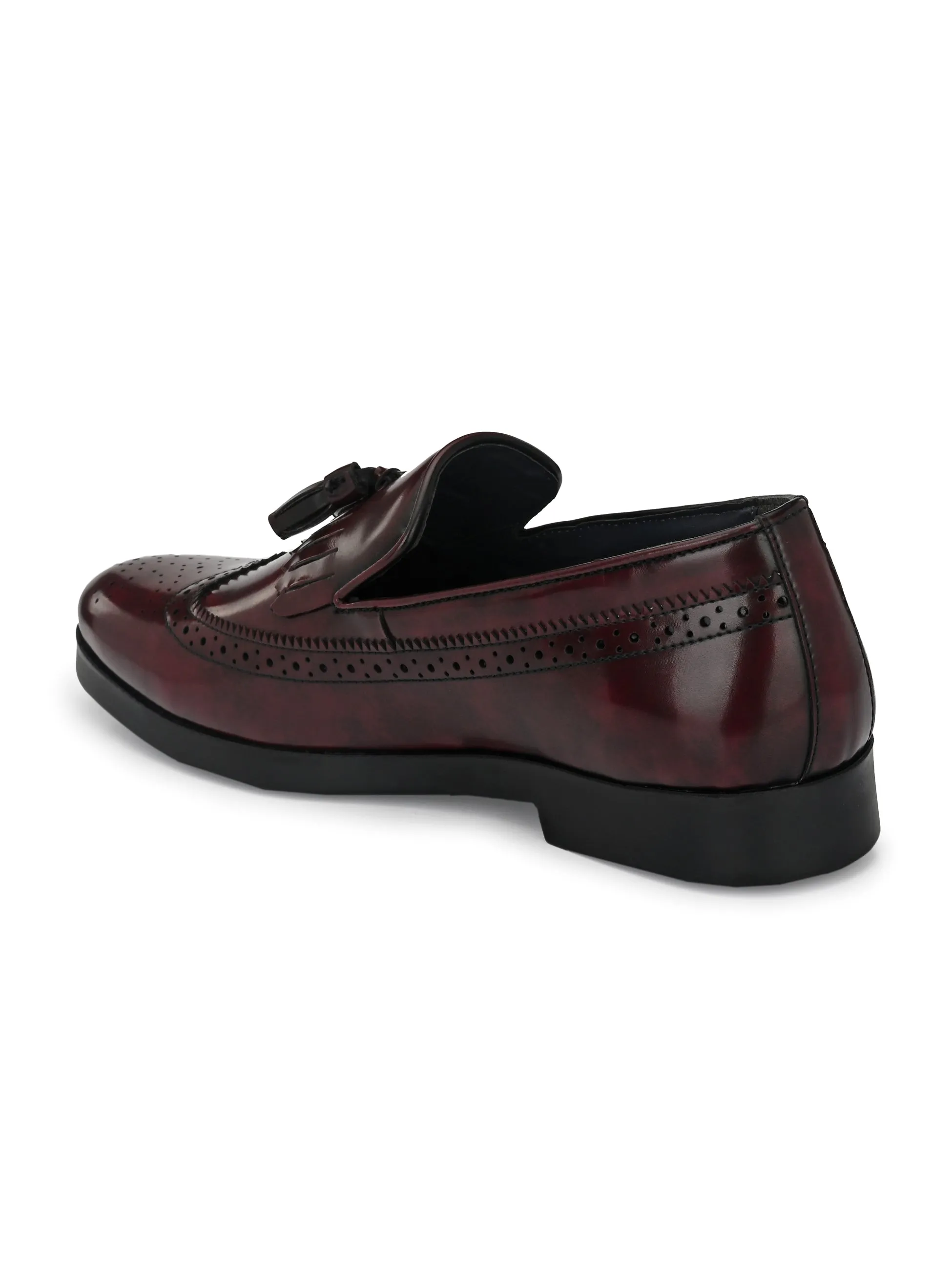 Eden Kilt Tassel Loafers