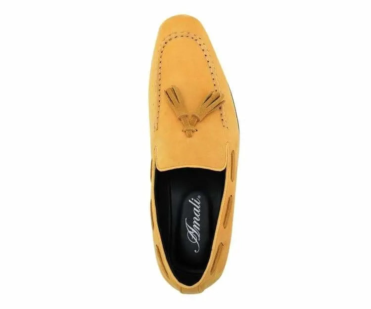 Emperor Mustard Tassel Loafers