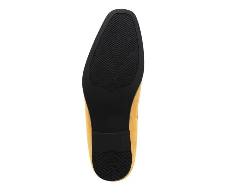 Emperor Mustard Tassel Loafers