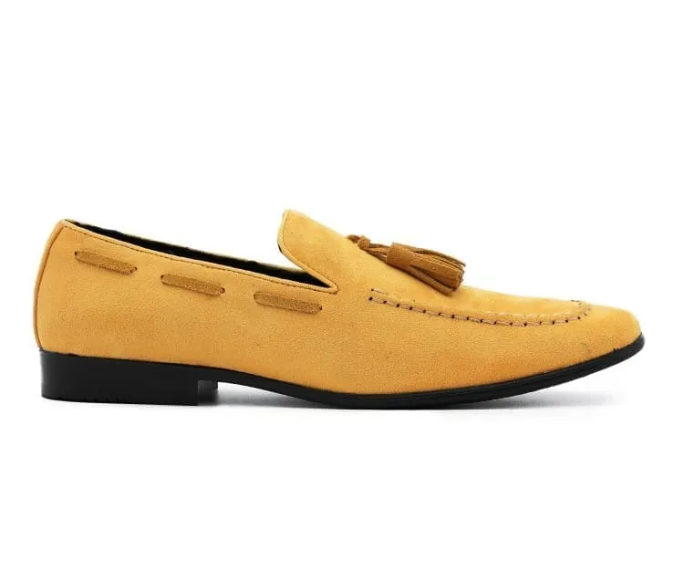 Emperor Mustard Tassel Loafers