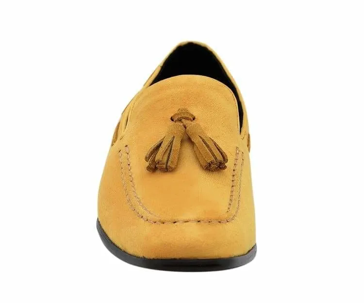 Emperor Mustard Tassel Loafers