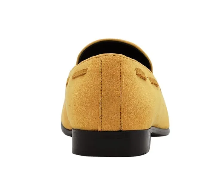 Emperor Mustard Tassel Loafers