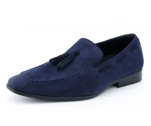 Emperor Navy Tassel Loafers