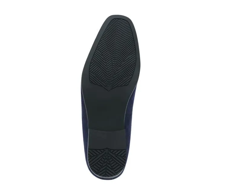 Emperor Navy Tassel Loafers
