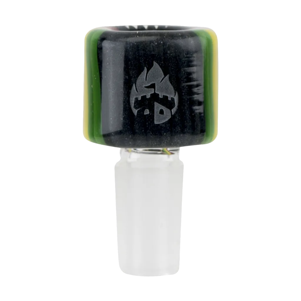Empire Glassworks Bowl Slide - Steel Rasta