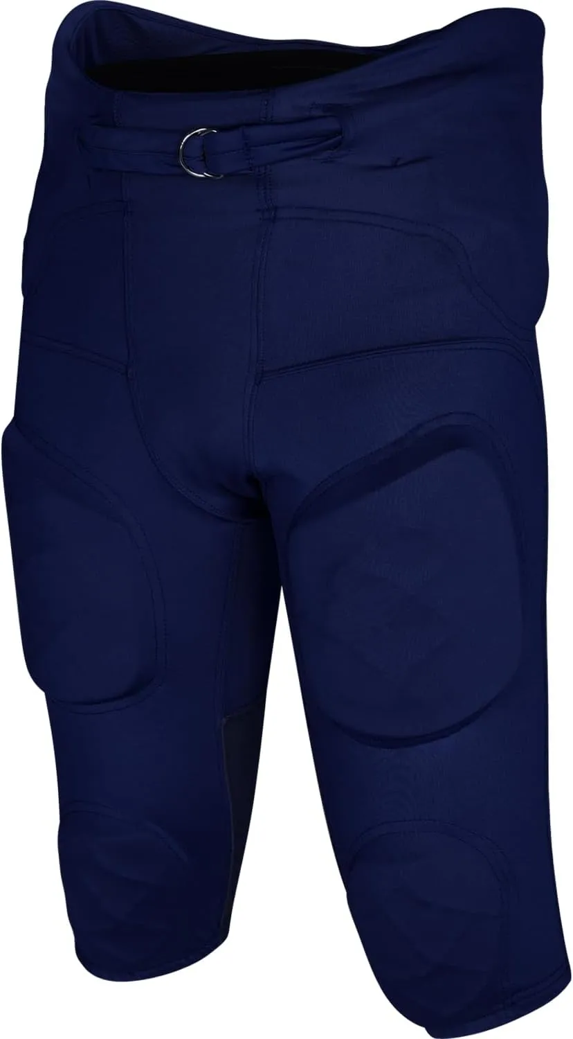 Exxact Sports Gladiator Mens Integrated Football Pants with Built-in Pads, Lightweight Ultra Flex Football Practice Pants
