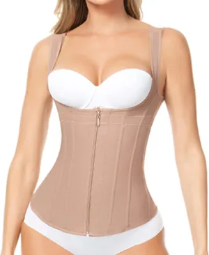 FAJAS MELI'BELT 5044/5043 Vest 7 Bones Faja Chaleco Colombiano High Compression