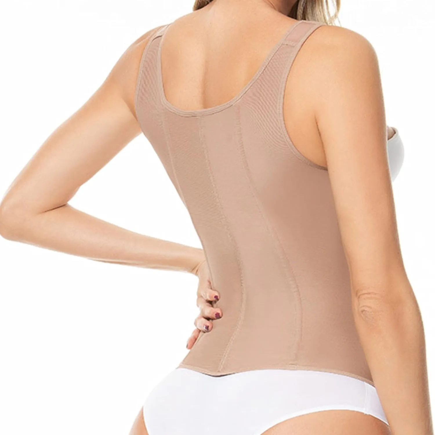 FAJAS MELI'BELT 5044/5043 Vest 7 Bones Faja Chaleco Colombiano High Compression