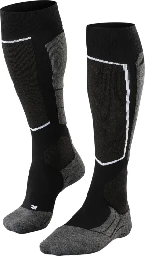 FALKE Men's SK2 Intermediate Wool Ski Socks, Padded, Quick Dry, 1 Pair