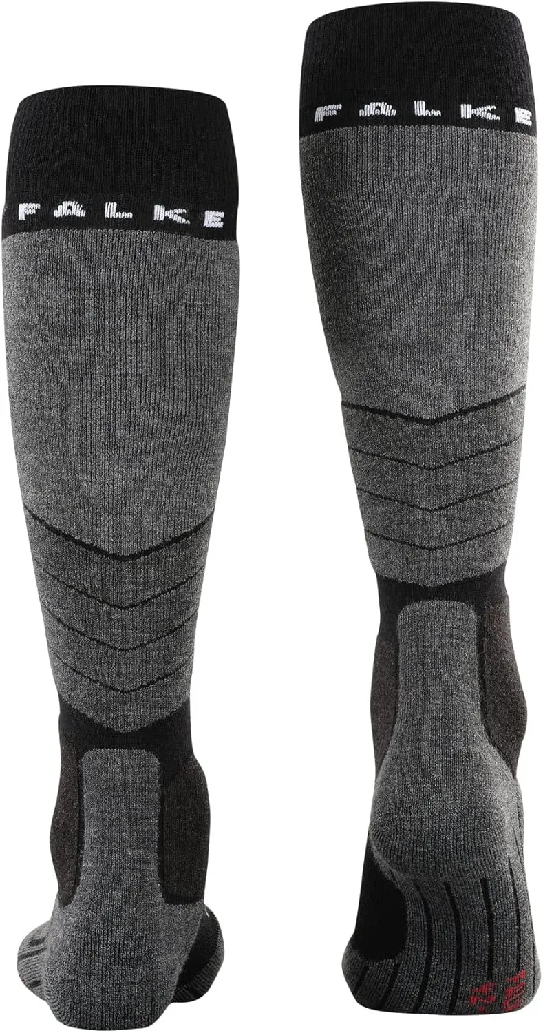 FALKE Men's SK2 Intermediate Wool Ski Socks, Padded, Quick Dry, 1 Pair