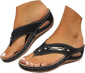 Fashion Mesh Breathable Sandals 2025 New, Chain Clip Toe Orthopedic Sandals Women Summer Dressy Casual Comfy Beach Slides