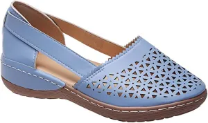 FFMA Sandals for Women Flats Orthopedic Sandals Closed Toe Flat Sandals Strappy Hollow Flat Sandals Summer Comfy Outdoor Walking Beach Sandals