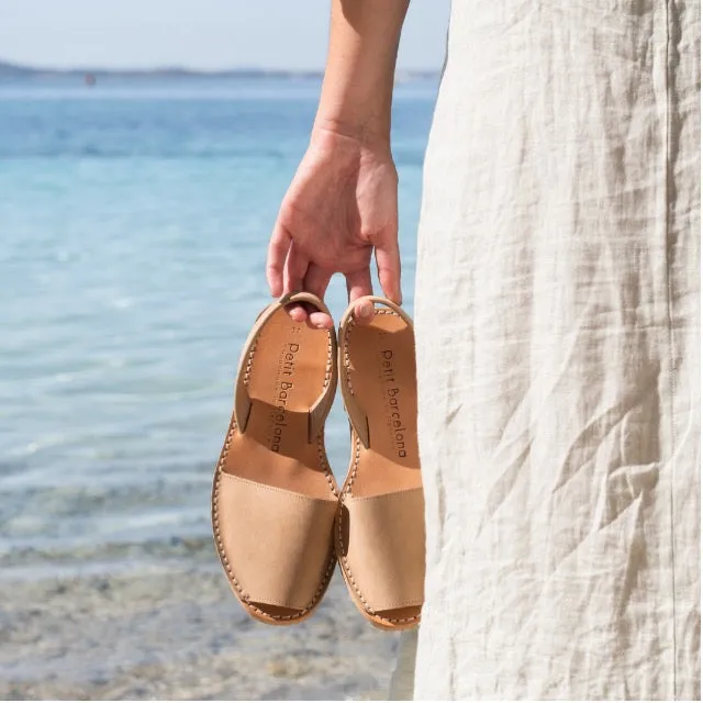 Flat Avarcas | Tan