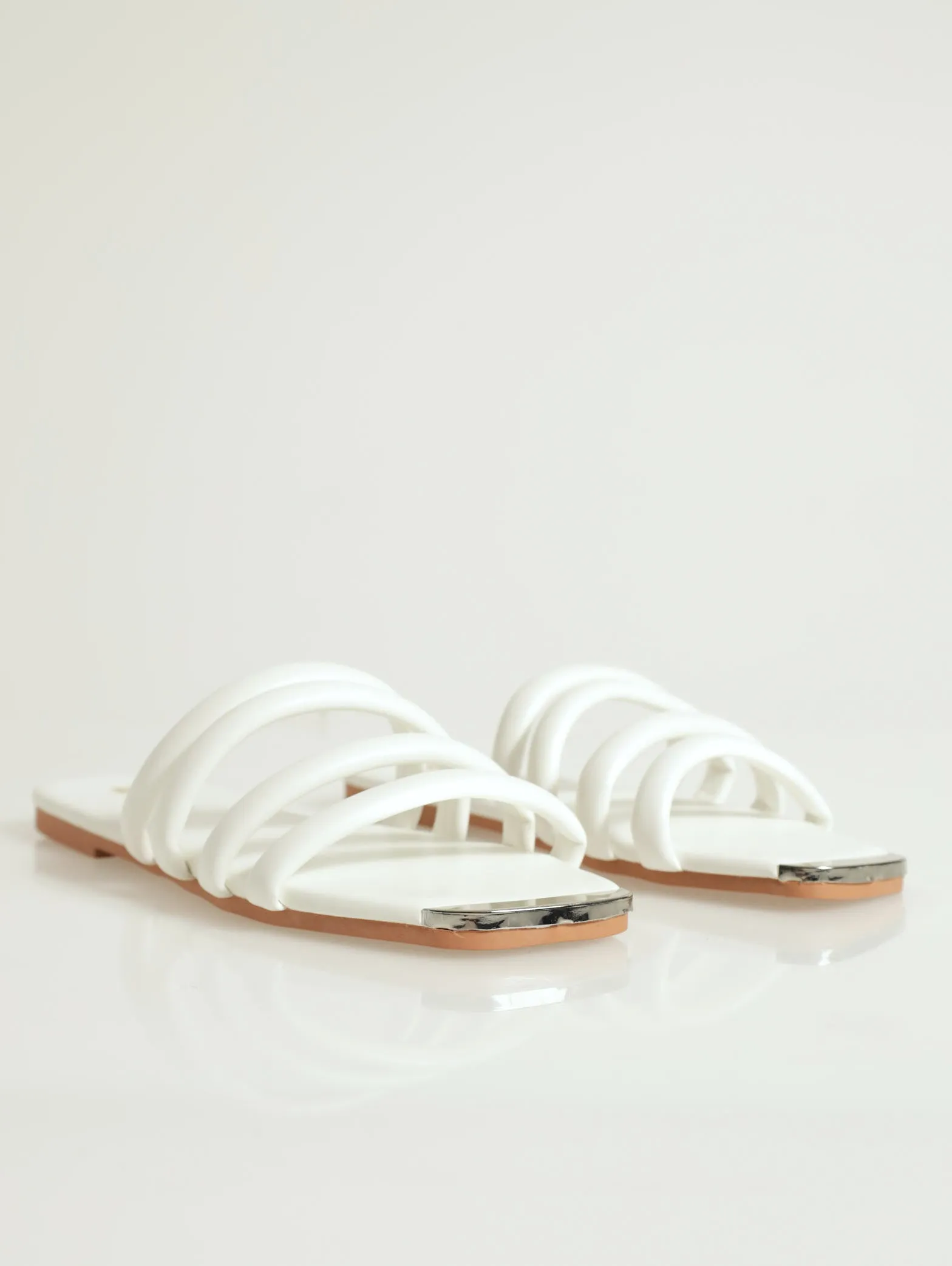 Flat Padded Mule Sandal