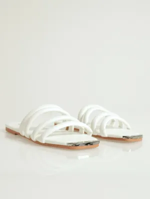 Flat Padded Mule Sandal