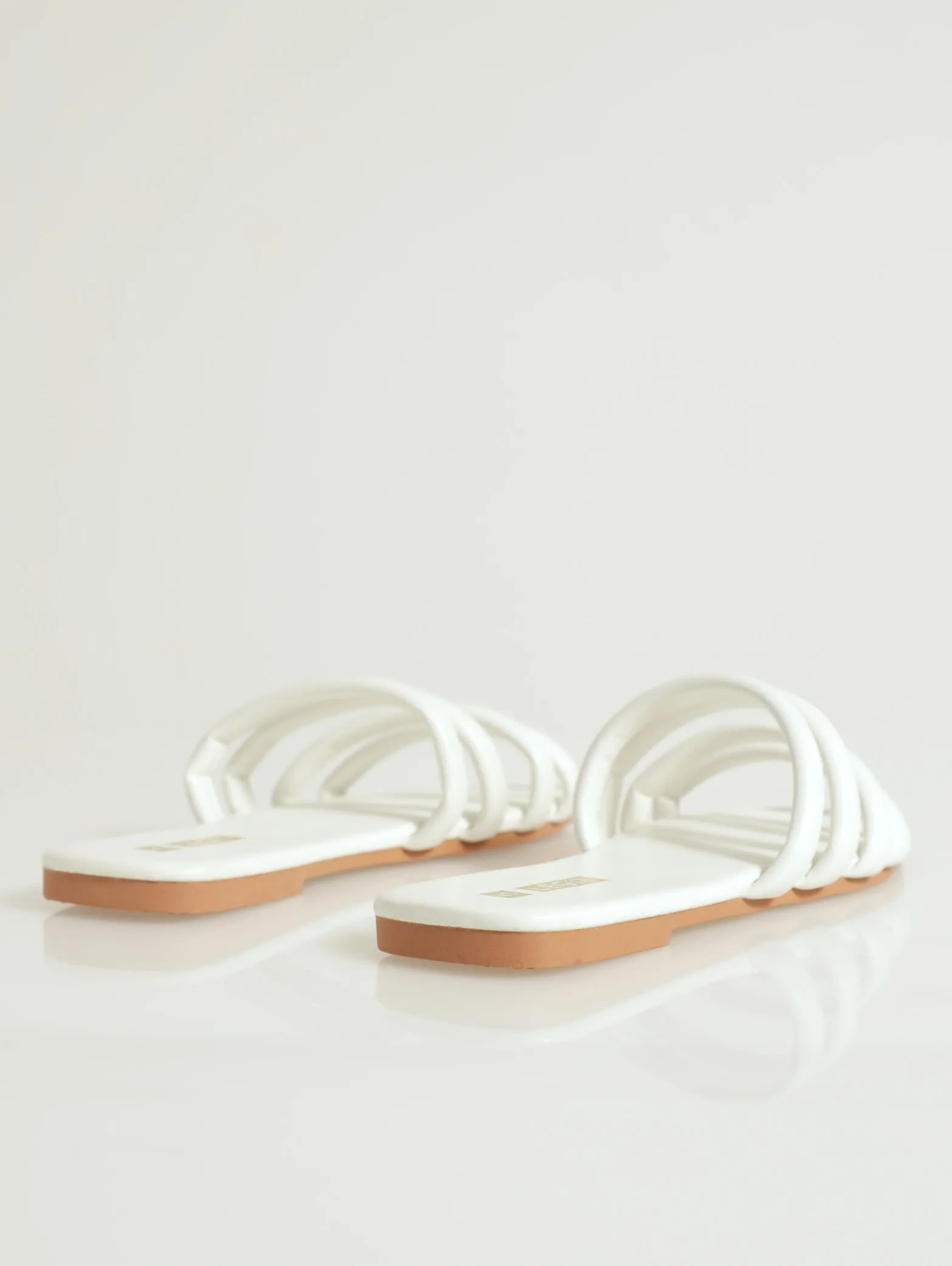 Flat Padded Mule Sandal