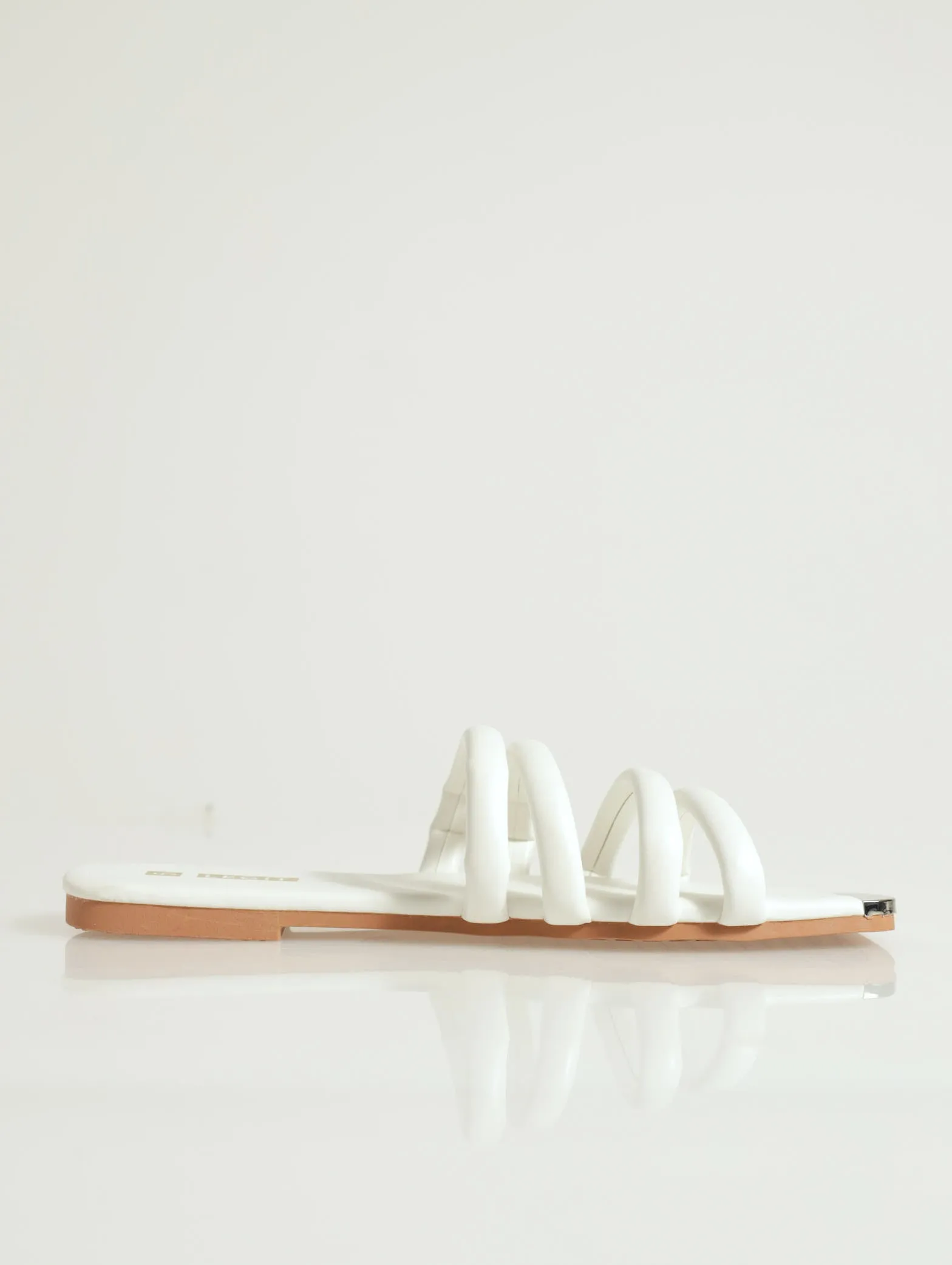 Flat Padded Mule Sandal