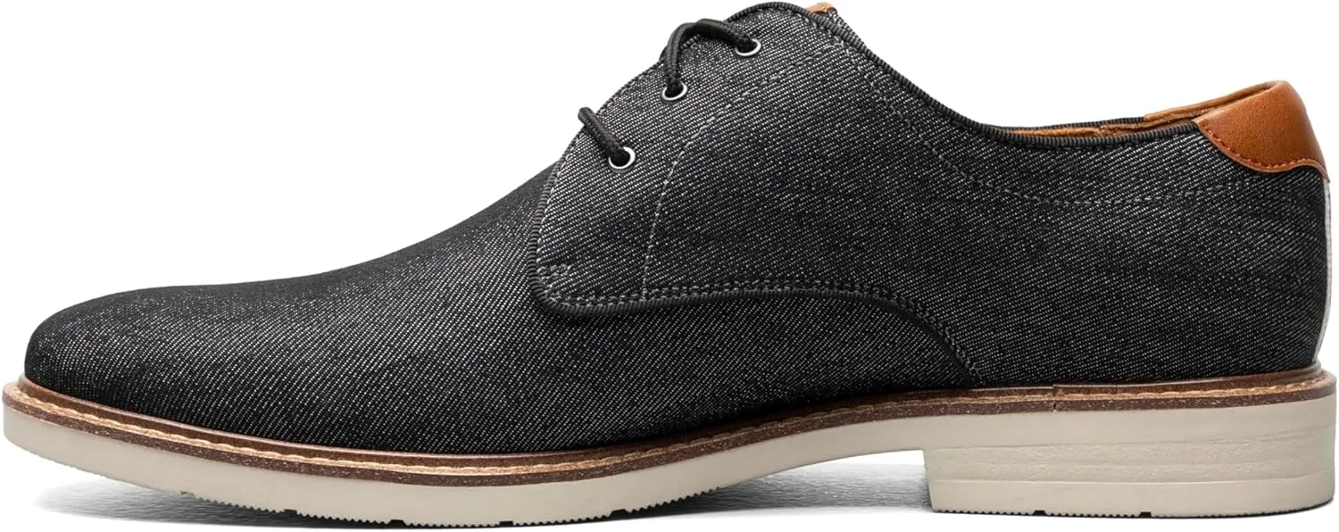 Florsheim Men's Herington Canvas Plain Toe Oxford