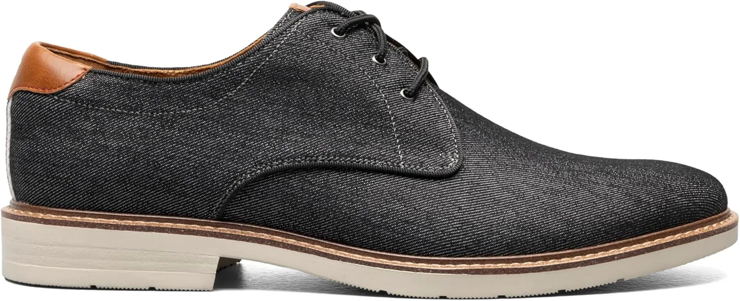 Florsheim Men's Herington Canvas Plain Toe Oxford