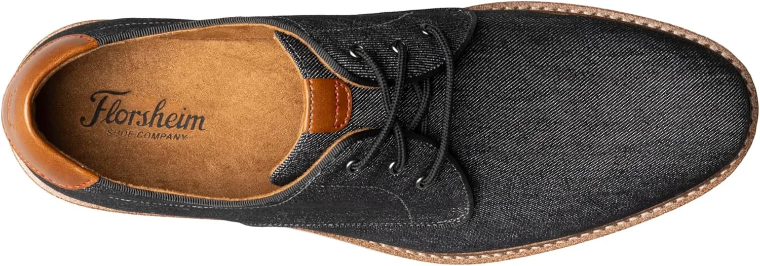 Florsheim Men's Herington Canvas Plain Toe Oxford
