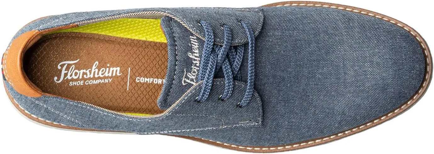 Florsheim Men's, Vibe Canvas Plain Toe Oxford