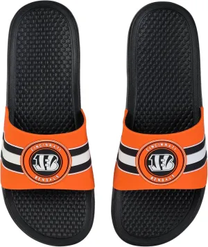 FOCO NFL Raised Stripe Slide Sandal