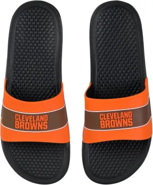 FOCO NFL Raised Stripe Slide Sandal