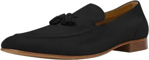FSJ Men's Vintage Tassel Casual Loafers Slip-On Dress Shoes Fashion Soft Suede Luxury Evening Dress Suit Footwear Size 4-16 US