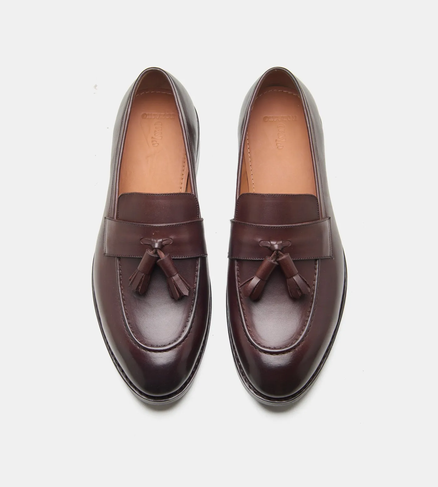 Goodyear Welted Brown Tassel Loafers
