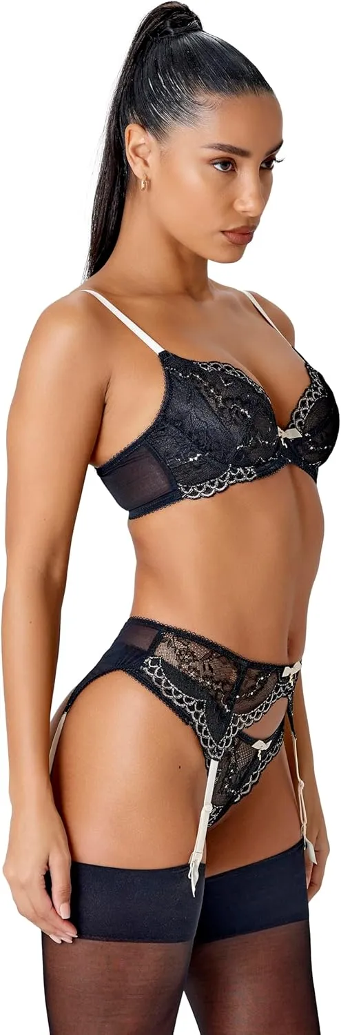 Gossard Women's Superboost Lace Non-Padded Plunge Bra